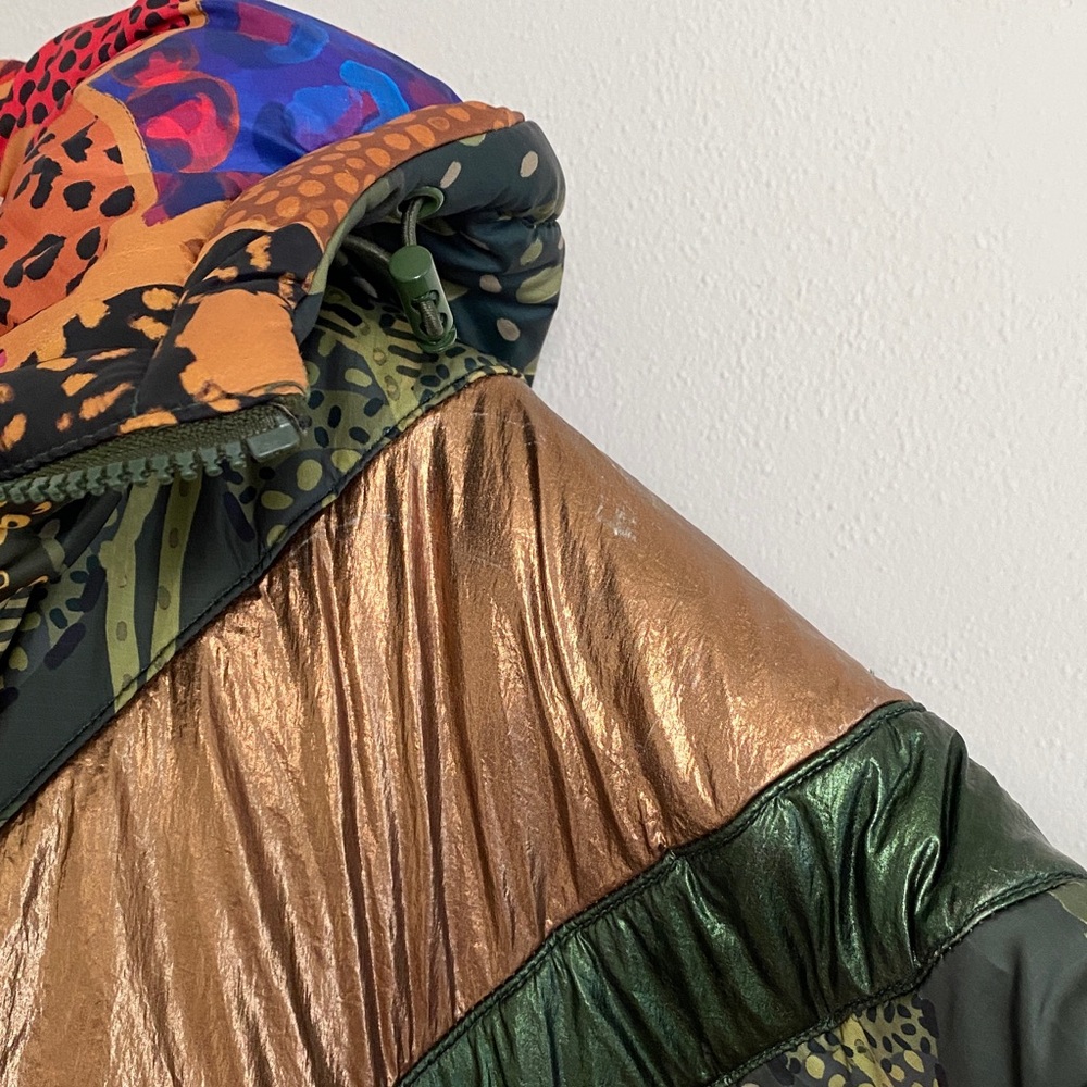 FARM Rio reversible jacket Cool Leopard green - Picture 11 of 16